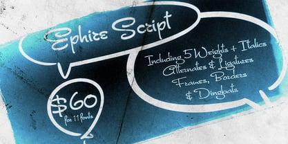 FM Ephire Font Poster 1