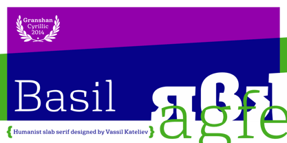 Basil Font Poster 1