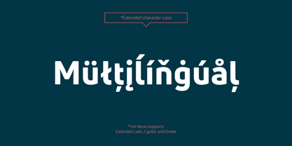 Uni Neue Font Poster 5