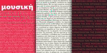 Vocal Font Poster 15