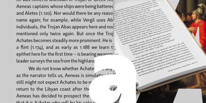 Achates Font Poster 7
