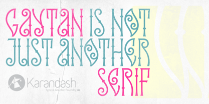 Ka Gaytan Font Poster 1